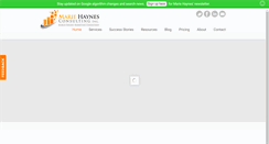 Desktop Screenshot of mariehaynes.com
